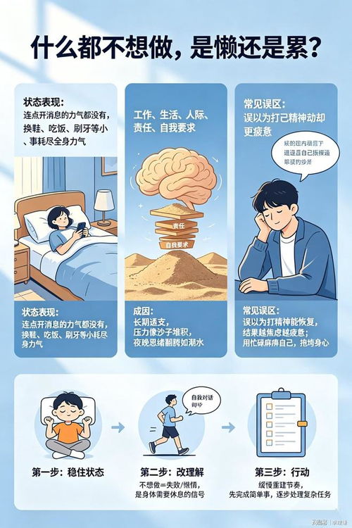 什么都做不了的时候，你是在逃避，还是在求救？——理解惰性、内耗与耗竭背后的真相
